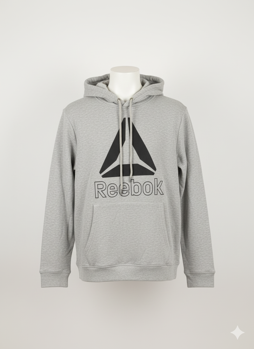 Reebok Men’s Grey Hoodie