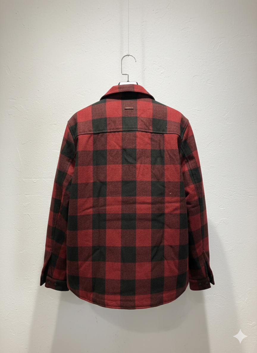 G.H. Bass. Red Checked Jacket