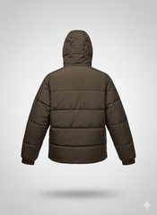 Bershka Puffer Jacket – Black