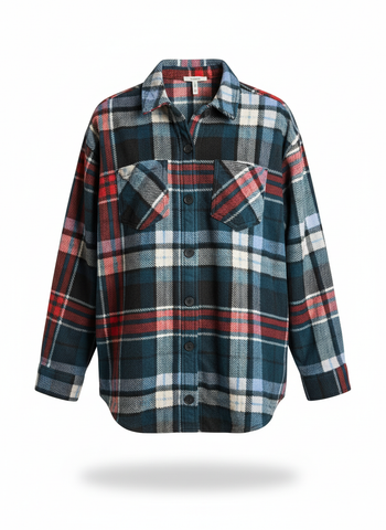 Maurices Checked Shirt - Multicolor
