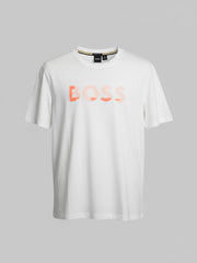 BOSS ROUND T-SHIRT WHITE
